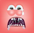 Square Emoji Stickers messages sticker-7