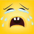 Square Emoji Stickers messages sticker-11
