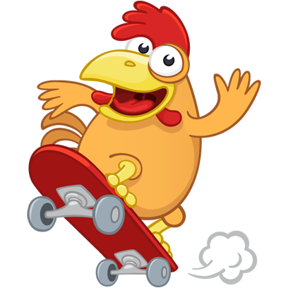 Fima the Rooster messages sticker-1