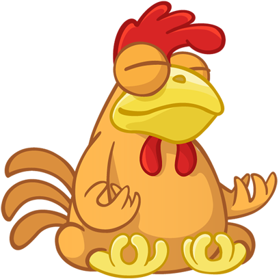 Fima the Rooster messages sticker-8