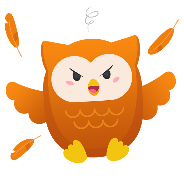 Oliver Owl Stickers messages sticker-1
