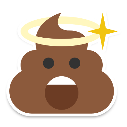 Happy Poop Stickers! messages sticker-5