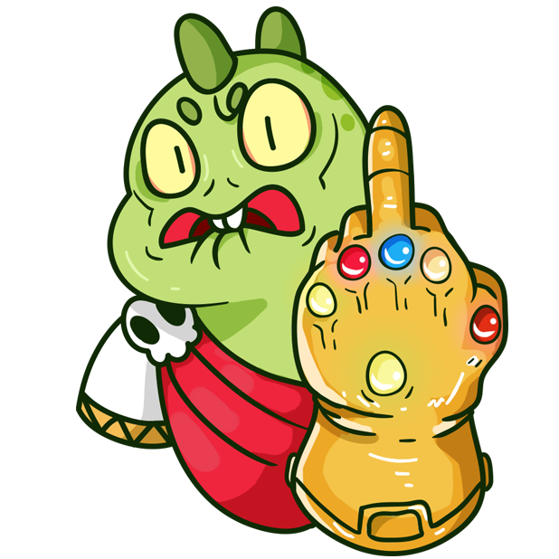 Reptiles Rule messages sticker-4