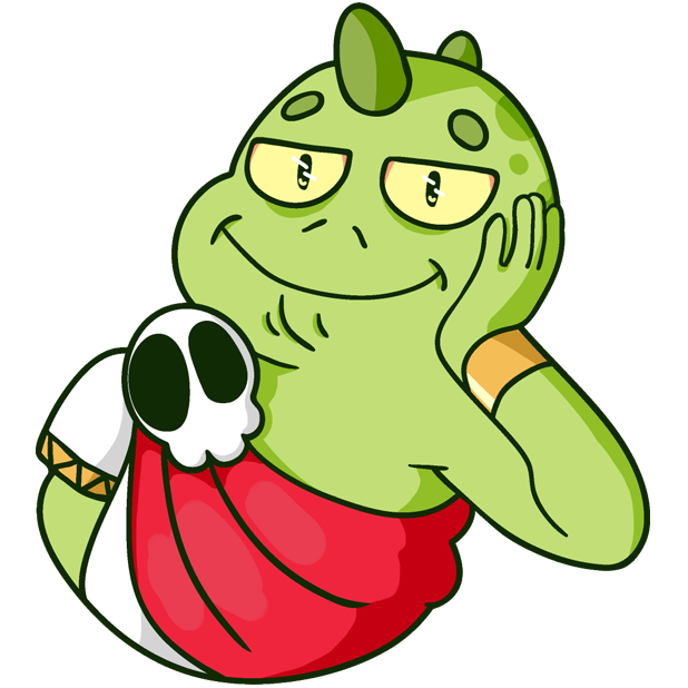 Reptiles Rule messages sticker-5