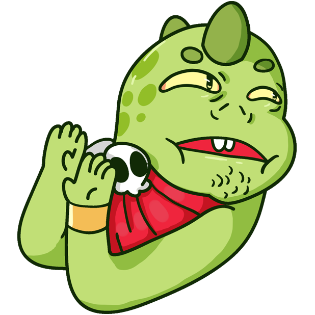 Reptiles Rule messages sticker-11