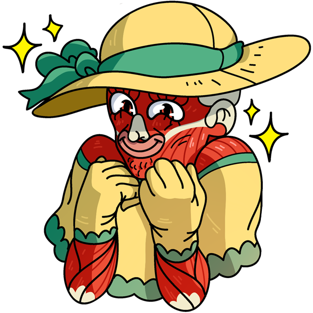 Dave the Nudist messages sticker-3