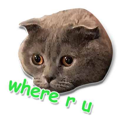 Meow Stickers messages sticker-9