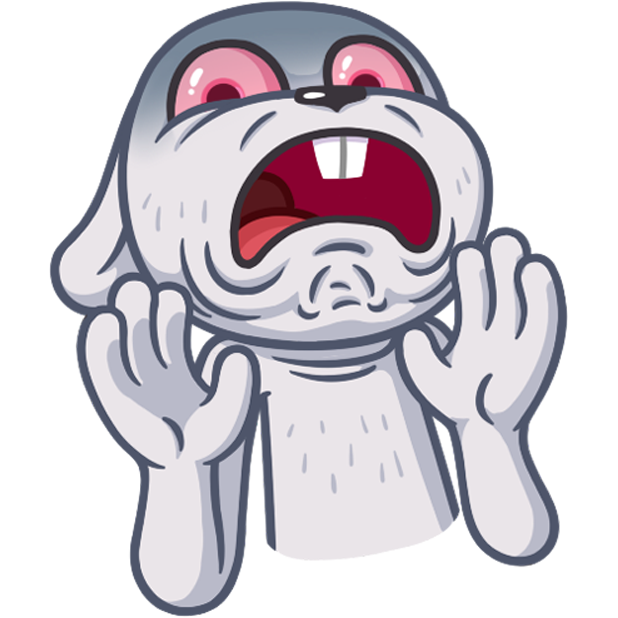 Not Your Bunny messages sticker-7