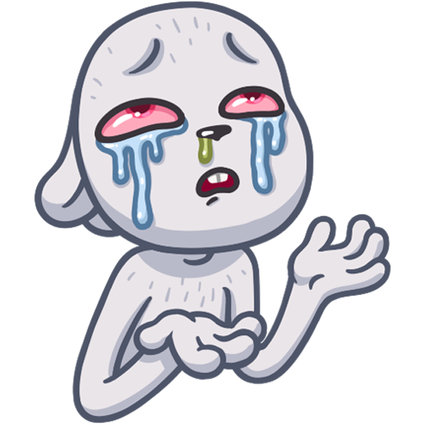 Not Your Bunny messages sticker-11