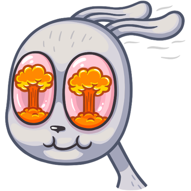 Not Your Bunny messages sticker-4