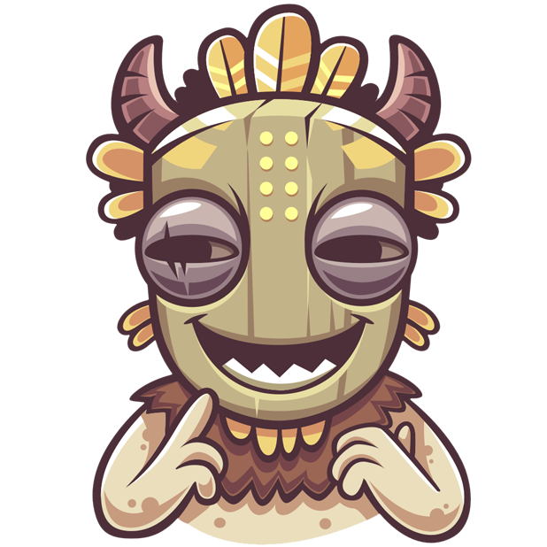 Tribal Masquerade messages sticker-11