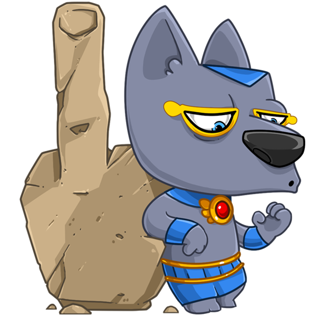 Anpu the Archaeologist messages sticker-0