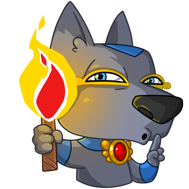 Anpu the Archaeologist messages sticker-5