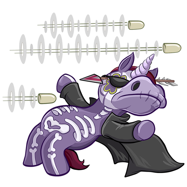 Undead Unicorn messages sticker-9