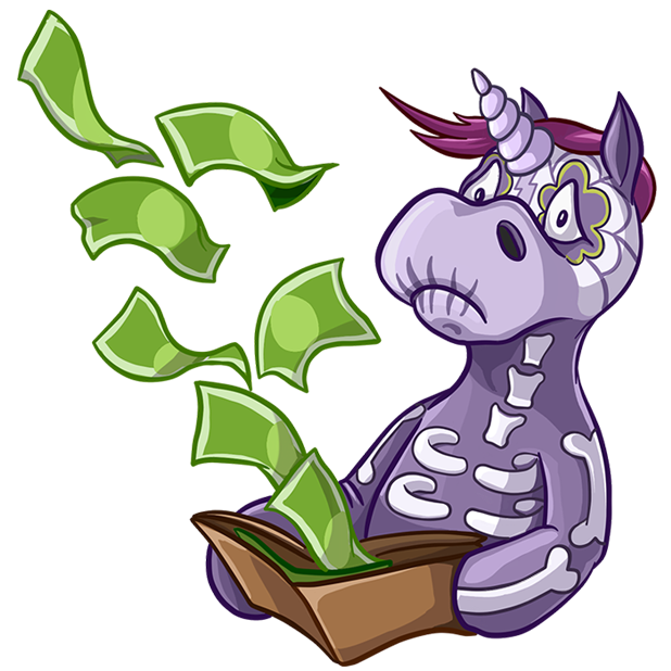Undead Unicorn messages sticker-2