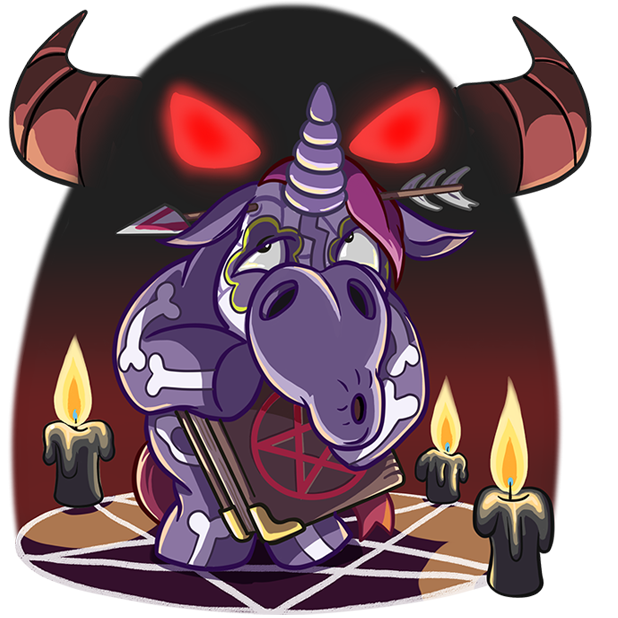 Undead Unicorn messages sticker-4
