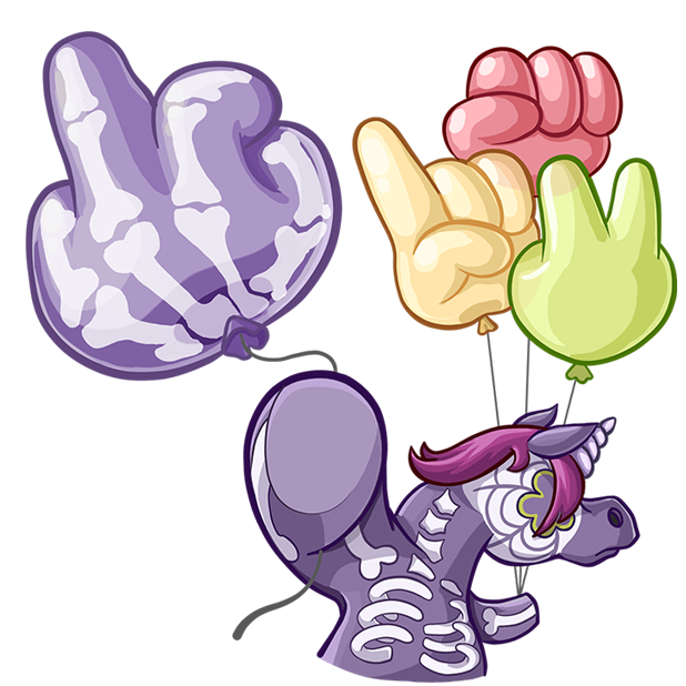 Undead Unicorn messages sticker-10