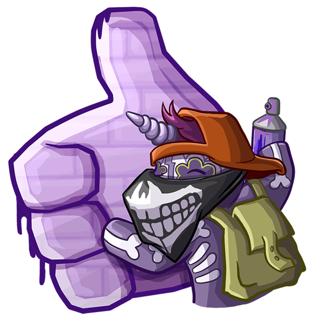Undead Unicorn messages sticker-1