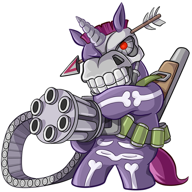 Undead Unicorn messages sticker-8