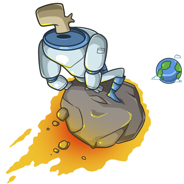 Lone Dead Spaceman messages sticker-2