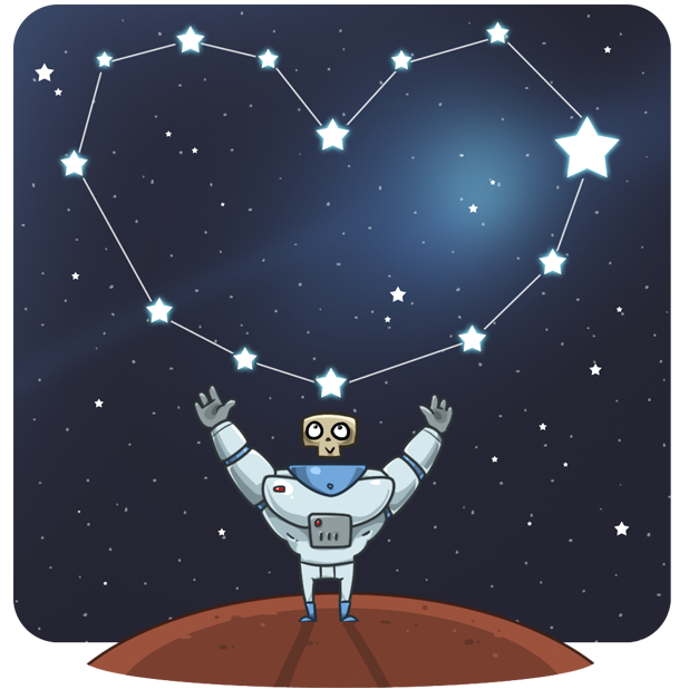 Lone Dead Spaceman messages sticker-10