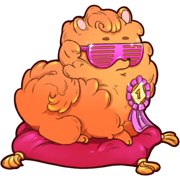 Curly the Spitz messages sticker-6