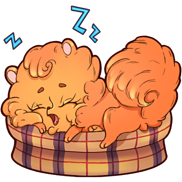 Curly the Spitz messages sticker-9