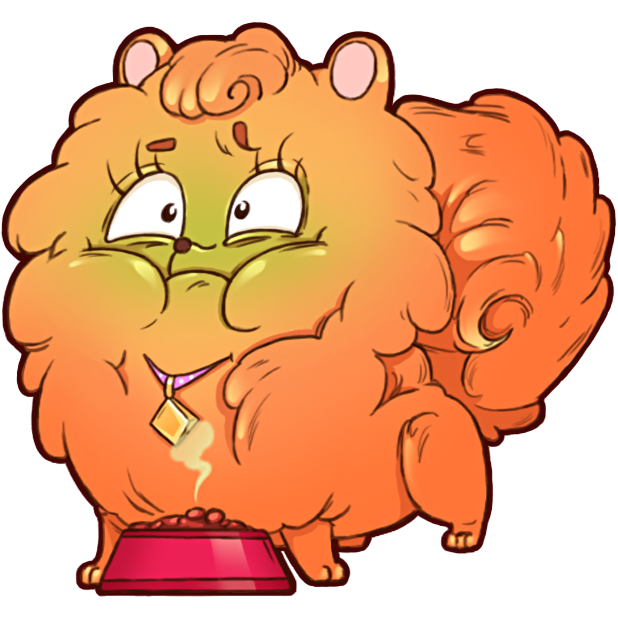 Curly the Spitz messages sticker-8