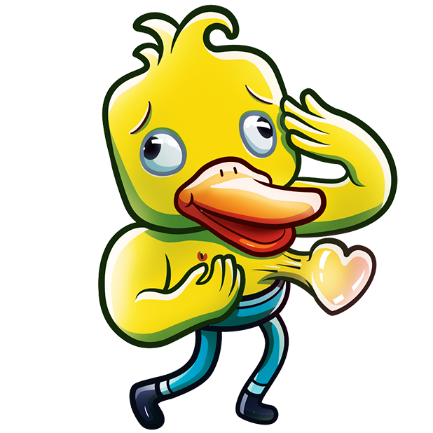 Gus The Duck messages sticker-3