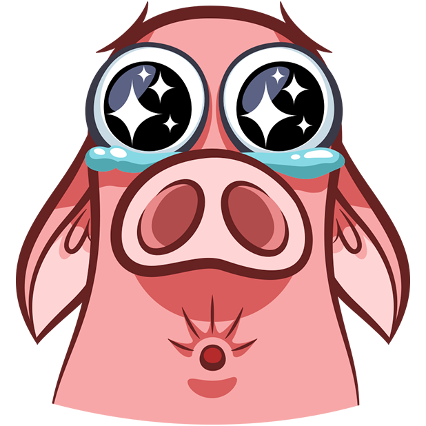 Pete The Pig messages sticker-3
