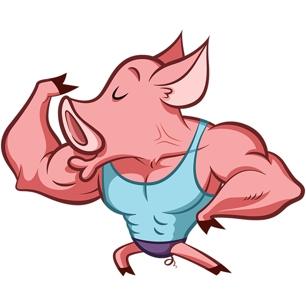 Pete The Pig messages sticker-8