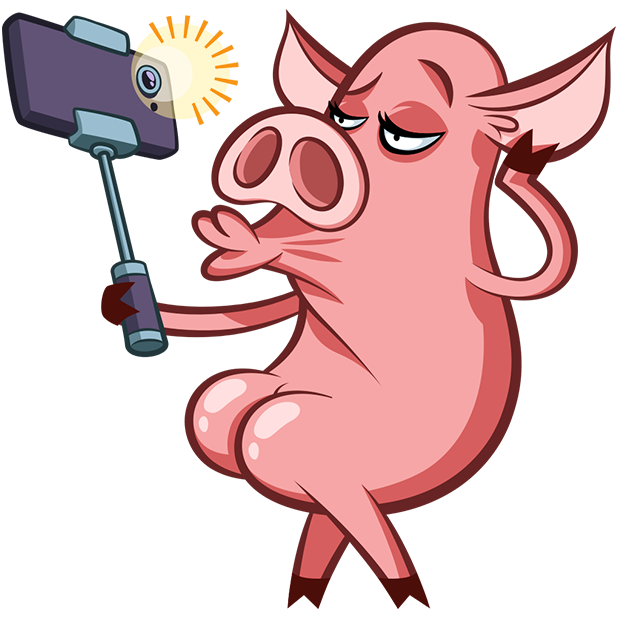 Pete The Pig messages sticker-4