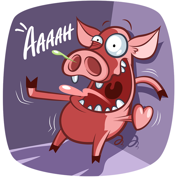 Pete The Pig messages sticker-10
