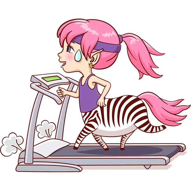 Zebra Girl messages sticker-10