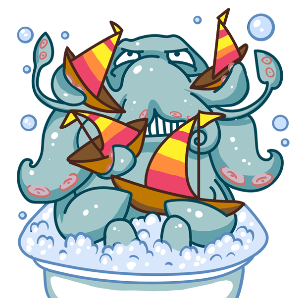 Cthulhu calls messages sticker-9