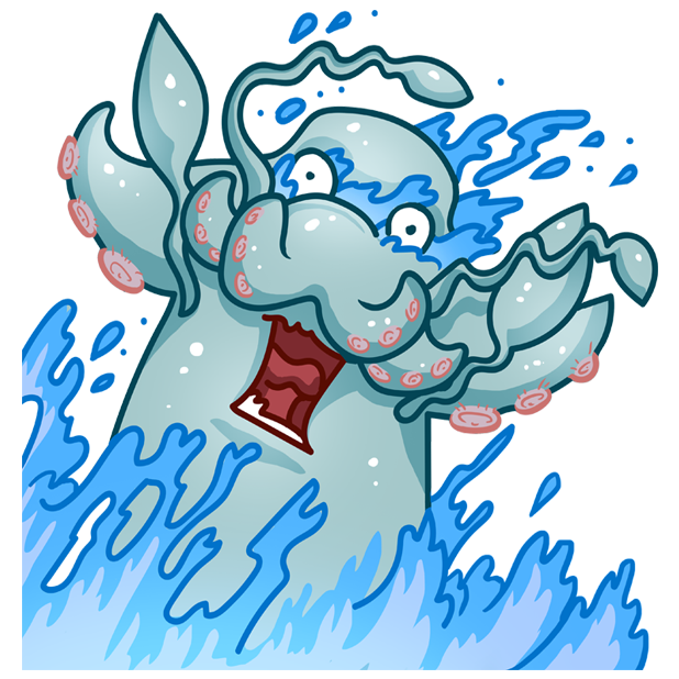 Cthulhu calls messages sticker-8