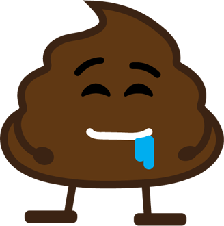 Poop Stickers messages sticker-7