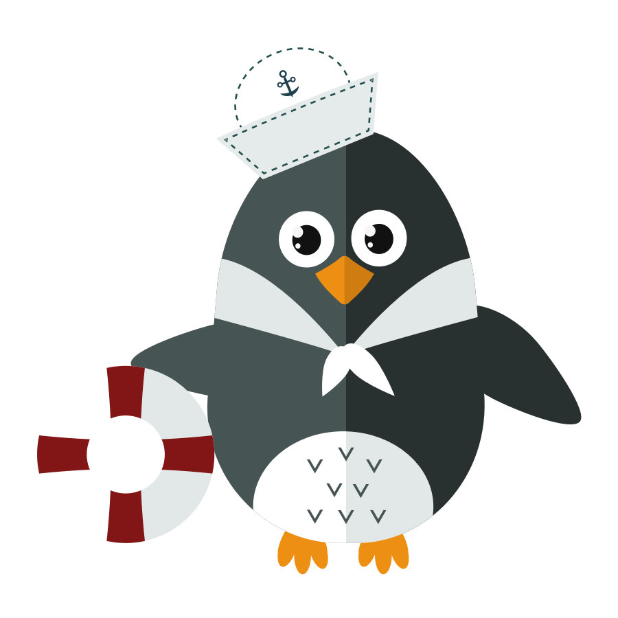 Penguins Undercover Stickers messages sticker-0