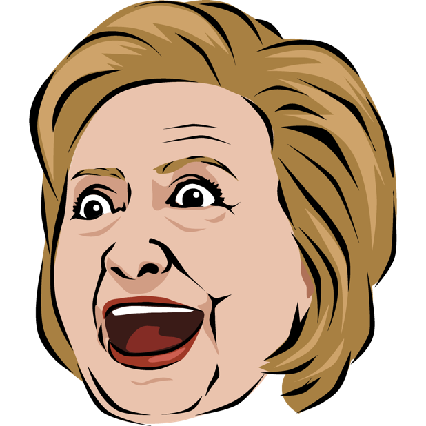 Celebmoji Politics Stickers–Trump, Clinton, Obama messages sticker-6