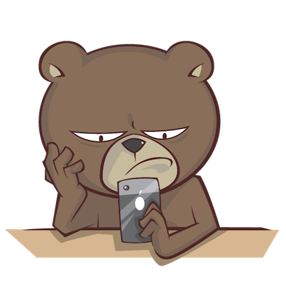 Stanly the Bear messages sticker-9