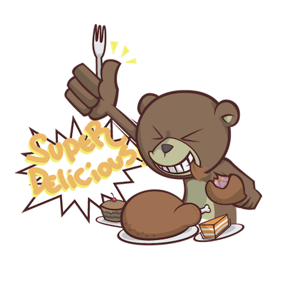 Stanly the Bear messages sticker-5