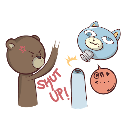 Stanly the Bear messages sticker-3