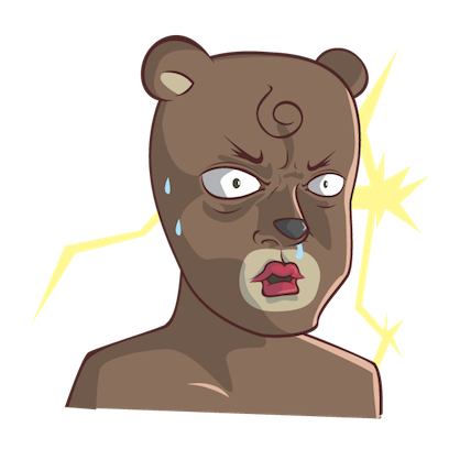 Stanly the Bear messages sticker-0