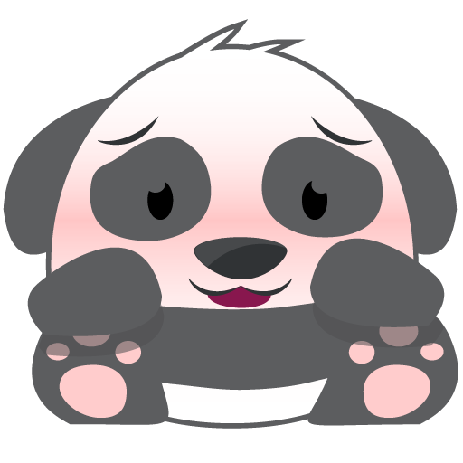 Oh Panda! Stickers messages sticker-2