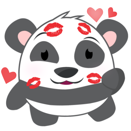 Oh Panda! Stickers messages sticker-6