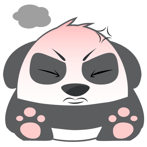 Oh Panda! Stickers messages sticker-7