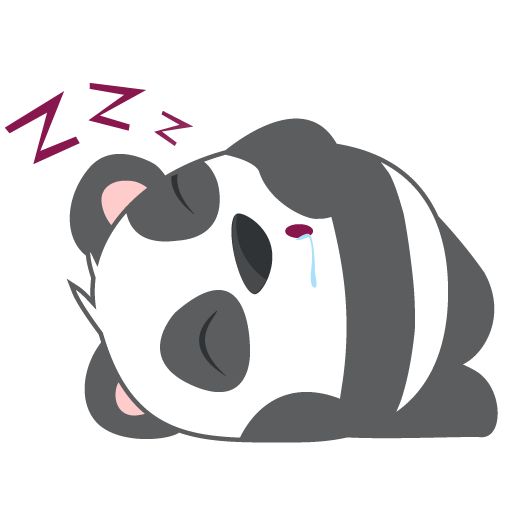 Oh Panda! Stickers messages sticker-4