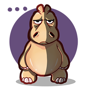 Super Hippo Stickers messages sticker-11