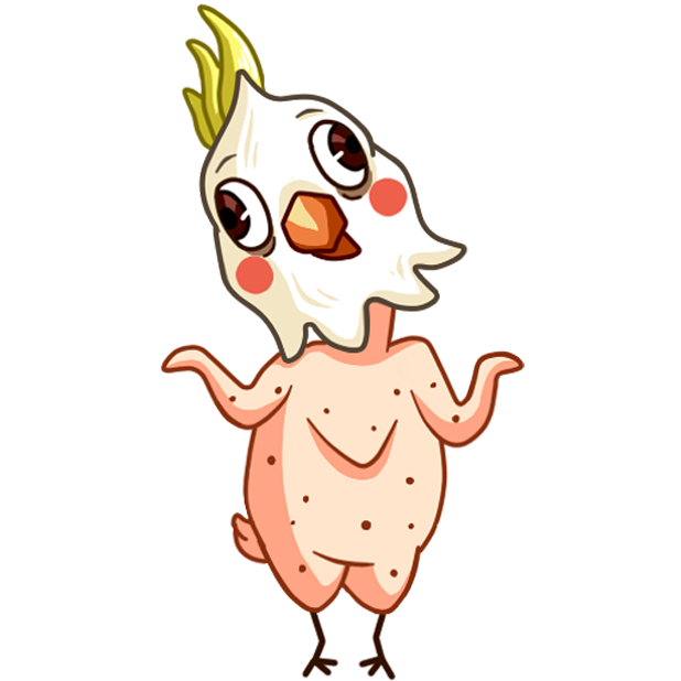 Cockatoo Parrot messages sticker-0