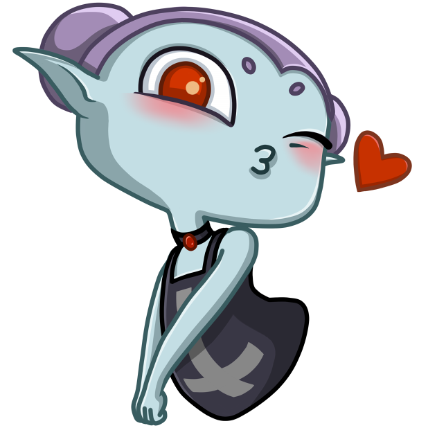 Nosferatu Girl messages sticker-0
